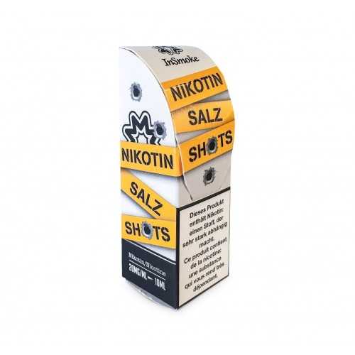Booster Insmoke sel de nicotine Salt Shots 20mg Insmoke Produits