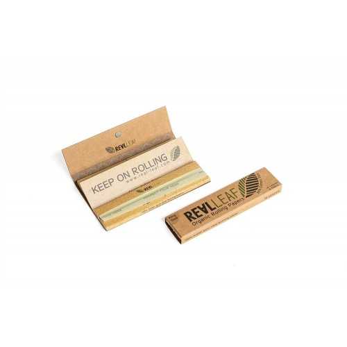 King Size Rolling Paper + REAL LEAF Organic Filters Real Leaf  Tobacco & Substitutes