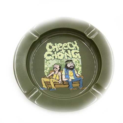 Metal ashtray G-Rollz Cheech & Chong "In Da Chair G-Rollz Ashtray