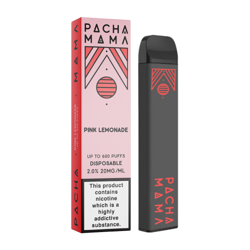 Disposable Pod "Pink Lemonade" Pacha Mama 600 puffs 20mg Charlie's Chalk Dust Products