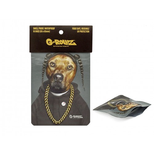 Mylar Bag "Snoop G-Rollz 65x85mm (10 pieces) G-Rollz Mini Grip & Mylar Bags
