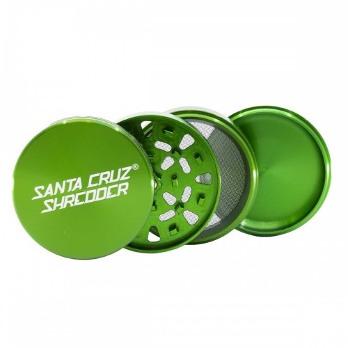 Macinino Santa Cruz Shredder 4 parti alu grande verde Santa Cruz Shredder Macinino