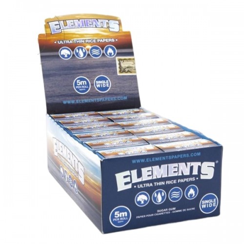 Elements Blue Rolls Single Wide Box Elements Papers Products