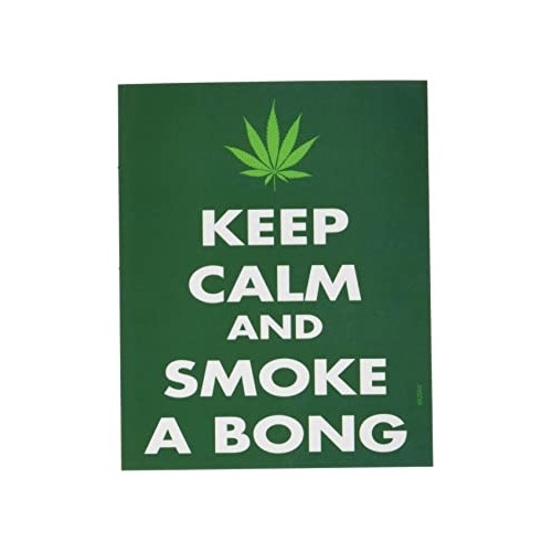Keep Calm and Smoke a Bong Sticker Pulsar Products