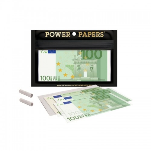 Power Papers en chanvre Euros  Divers feuilles à rouler
