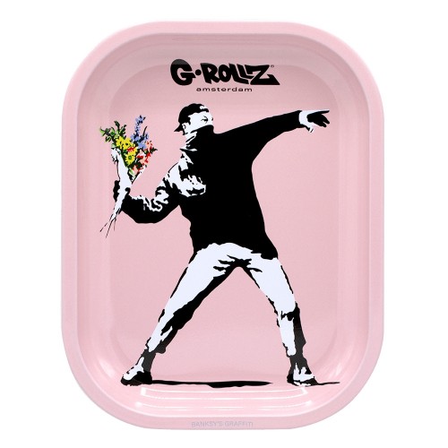 Plateau à rouler Mini G-Rollz Banksy's Flower G-Rollz Produits