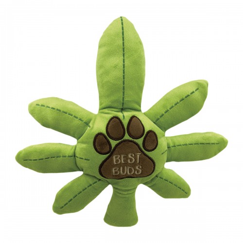 Peluche Stoned Puppy Best Buds Squeaky Dog Toy Pulsar Produits
