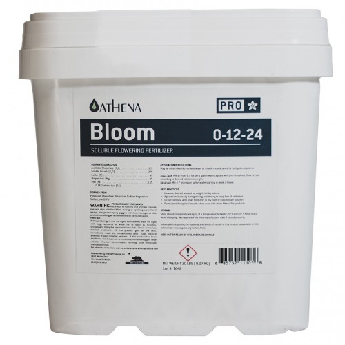 Athena Pro Bloom 4.53kg (10lbs) Athena Nutrients Produits