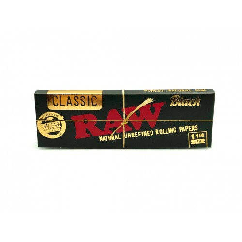 Feuille Raw Black 1 1/4 RAW Accessoires fumeurs