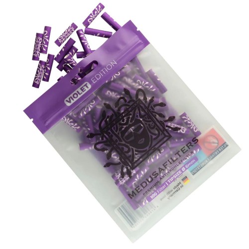 Medusa Filters Violet Edition 100 pièces Medusa Filters Produits