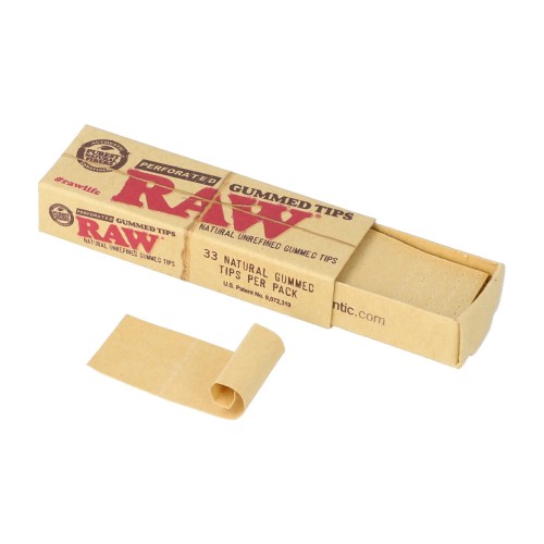 Raw filtre Gummed Tips RAW Filtres