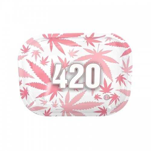 V-Syndicate "420" Pink Rolling Tray V Syndicate  Rolling Tray