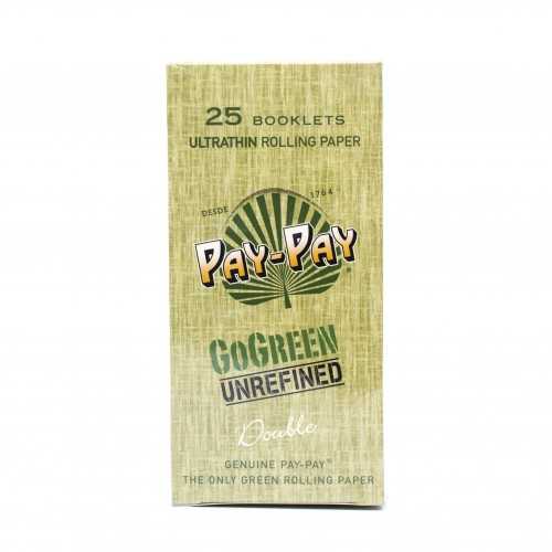 PAY PAY GO Rolling Paper Karton Double Green Pay Pay  Rolling Paper