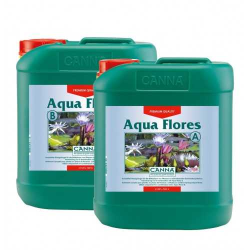 Canna Aqua Flores A+B 5l Canna Engrais GrowShop