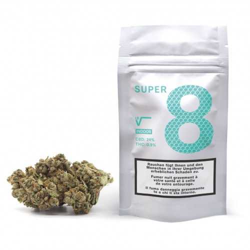 LBV "Super 8 Indoor 100g LBV Cannabis legale