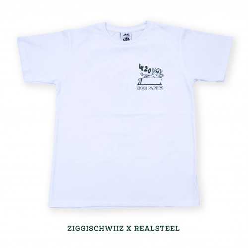 Ziggi Schwiiz x Realsteel 420 Edition T-Shirt Ziggi Vêtements