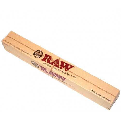 Rouleau Raw Parchment 40x15cm RAW Papier sulfurisé ou en silicone