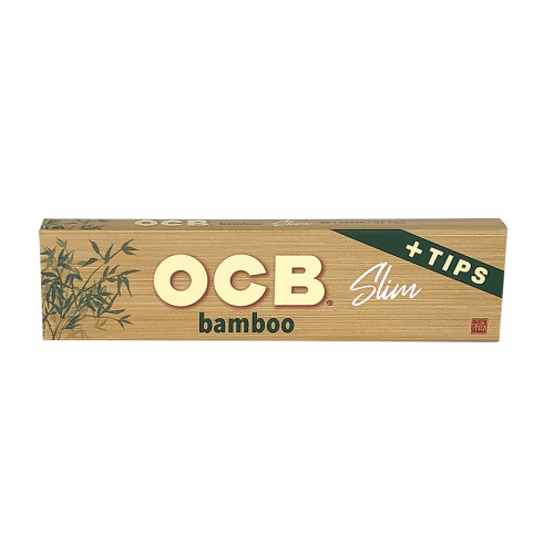 Feuille à rouler OCB Bamboo King Size Slim + Filtres - Feuille à