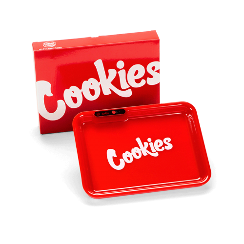 Vassoio luminoso x Cookies Vassoio rotante rosso Cookies  
