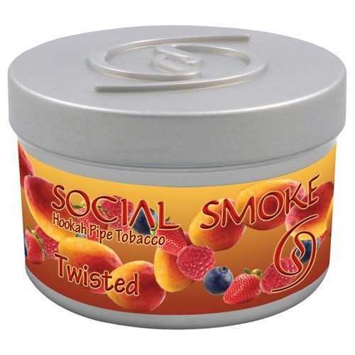 Tabac à Shisha Social Smoke Twisted Social Smoke Produits non livrables à l'etranger
